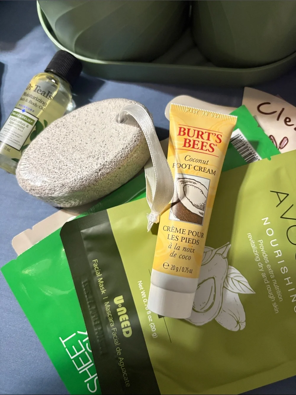 Happy Day Floral Gift Bag with Assorted Self-Care Items
